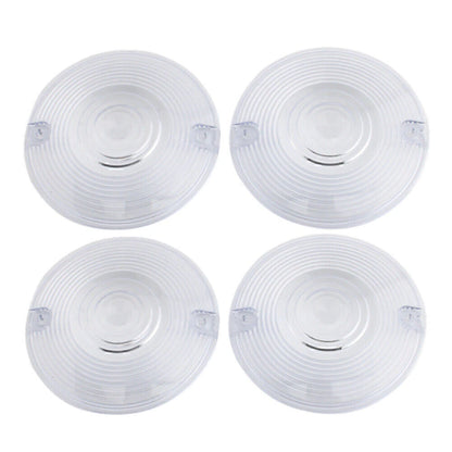 Turn Signal Light Indicator Cover for Harley Davidson Electra Glide Clear Lens