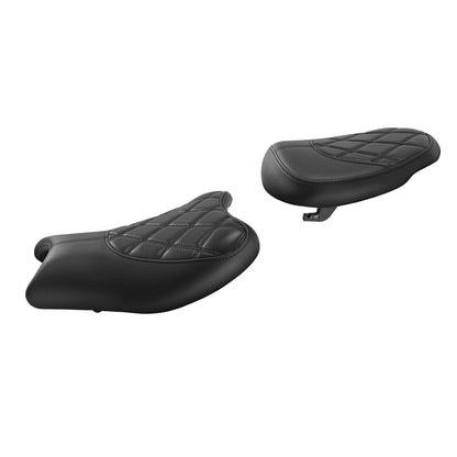 Rider Driver Passenger Seat Pillion Fit For Suzuki Hayabusa GSX1300R 08-20 Black