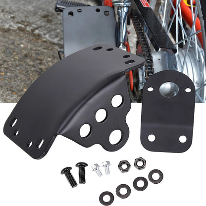 Motorcycle Side Mount License Plate Bracket For Harley Touring Sportster Chopper