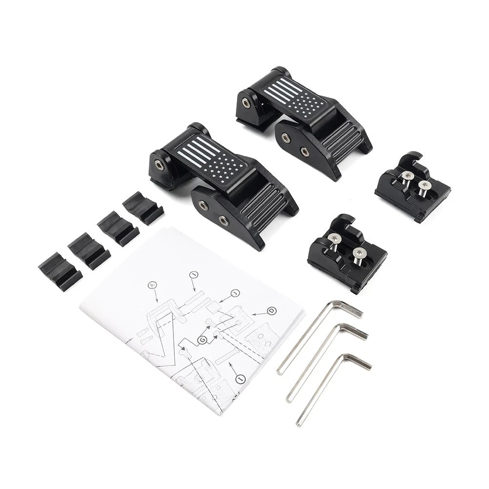 Engine Hood Latch Locking Catch Buckle For Jeep Wrangler JK JL JT