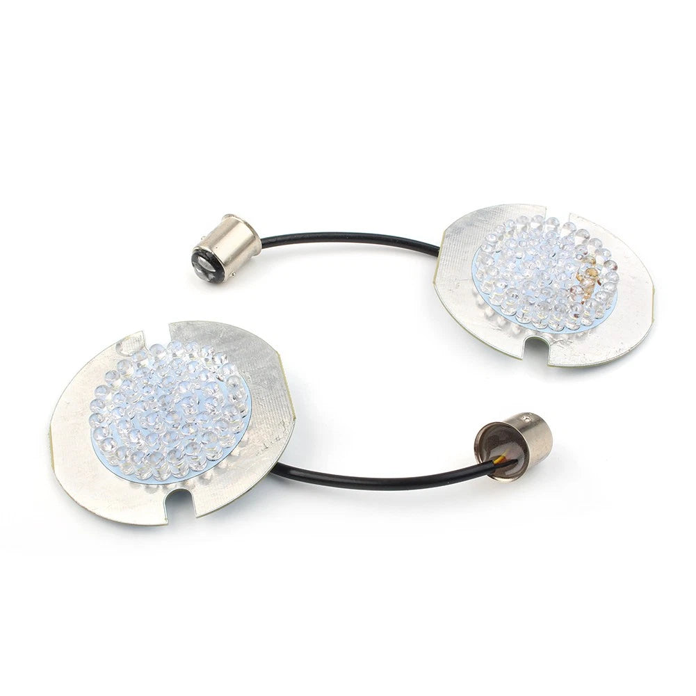 1157 LED Turn Signal Light Indicator Inserts fit Harley Electra/Road Glide