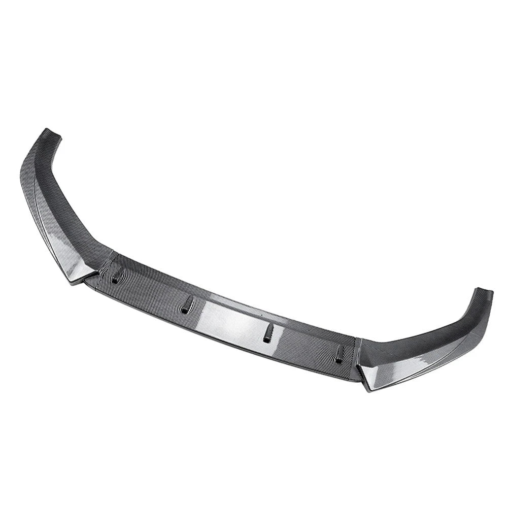 Carbon Fiber Black Front Bumper Lip Splitter Spoiler For Audi A5 S5 F5 2017-2020