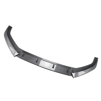 Carbon Fiber Black Front Bumper Lip Splitter Spoiler For Audi A5 S5 F5 2017-2020