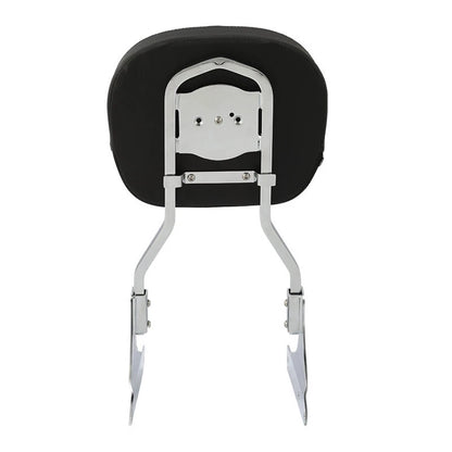 Chrome Low Backrest Sissy Bar Fit For Harley Softail FLST FLSTC FLSTNSE 84-17 US