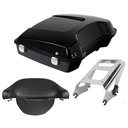 Razor Trunk Backrest Mount Rack Fit For Harley Electra Glide 09-13 12