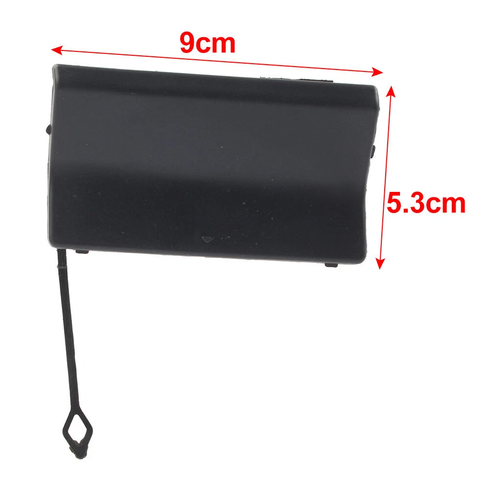 Rear Bumper Tow Hook Eye Cover Black Fit Mercedes-Benz C Class W204 2007-12