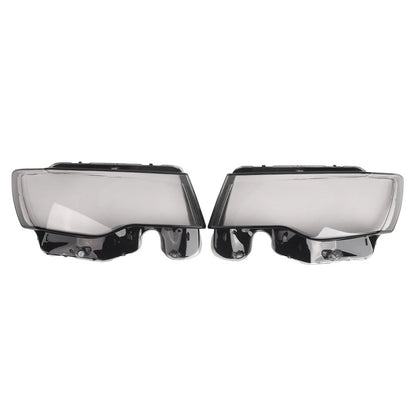 1 Pair Headlight Headlamp Lens Cover For Jeep Grand Cherokee 2014-2019