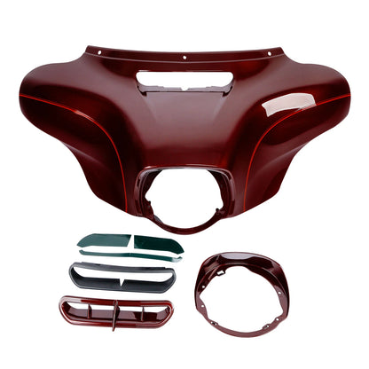 Outer Fairing For Harley Electra Street Tri Glide 14-23 22 Mysterious Red Sunglo