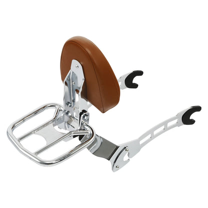 Passenger Sissy Bar & Backrest & Mouting Spools For Indian 19-20 Scout Sixty ABS