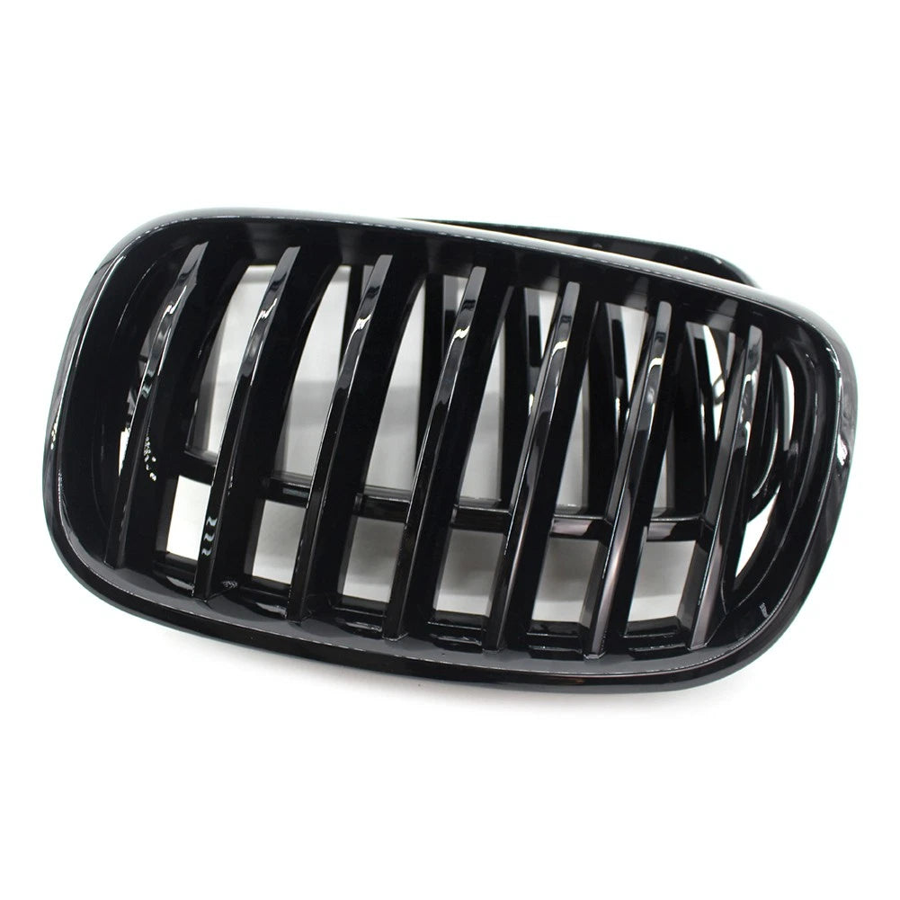 Gloss Black Front Bumper Kidney Sport Grille Fit For BMW E70 E71 X5 X6 2007-2013