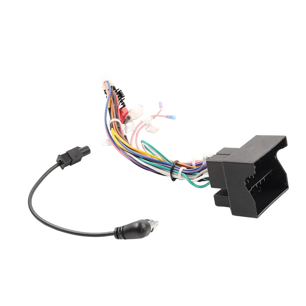 16Pin Stereo Radio Wiring Harness Power Cable For BMW 3 Series E90 X1 E84