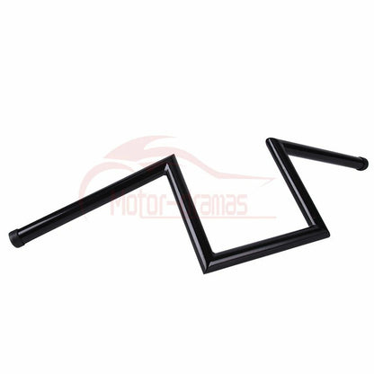 8" Rise Drag Ape Hanger Z Bars 1" Handlebars For Harley Sportster XL Chopper FX