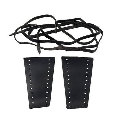 Black Motorcycle Brake Clutch Levers Cover Protector Leather Cover For Harley