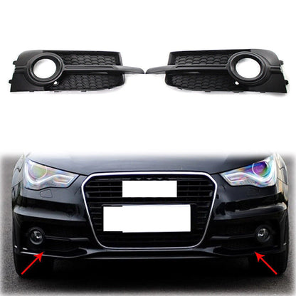 Honeycomb Front Bumper Fog Light Grille Black Fit AUDI A1 8X 2011-2014 US