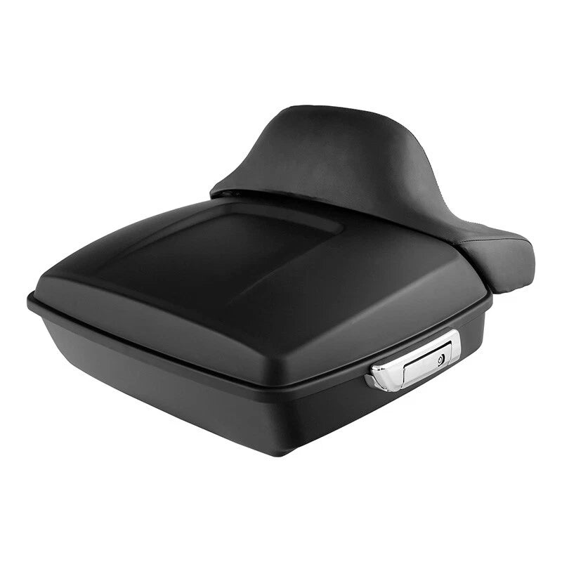 Matte Chopped Trunk Pad Mount Rack Fit For Harley Road Glide 09-13 12