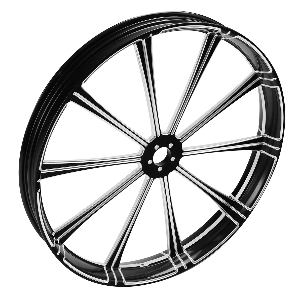 30" Front Wheel Rim Hub Dual Disc &Fender For Harley Street Road Glide ABS 08-Up