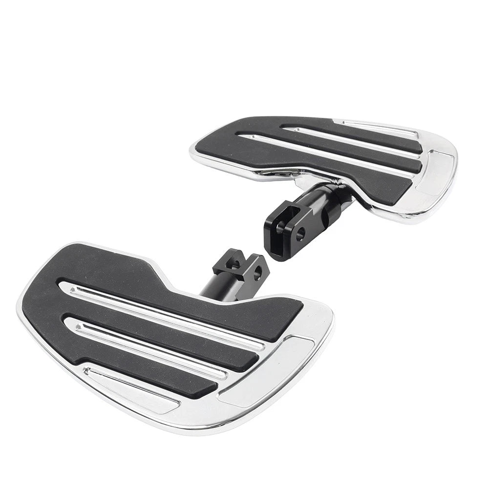 Front Rider Footboards Footpegs Pedals For Honda Gold Wing GL1800 2001-2024