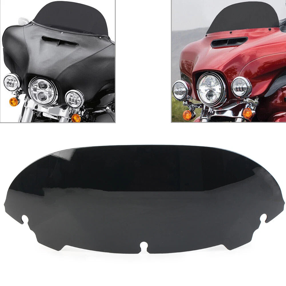 7" Windshield Fit For Harley Davidson Touring Electra Glide Street Glide Black