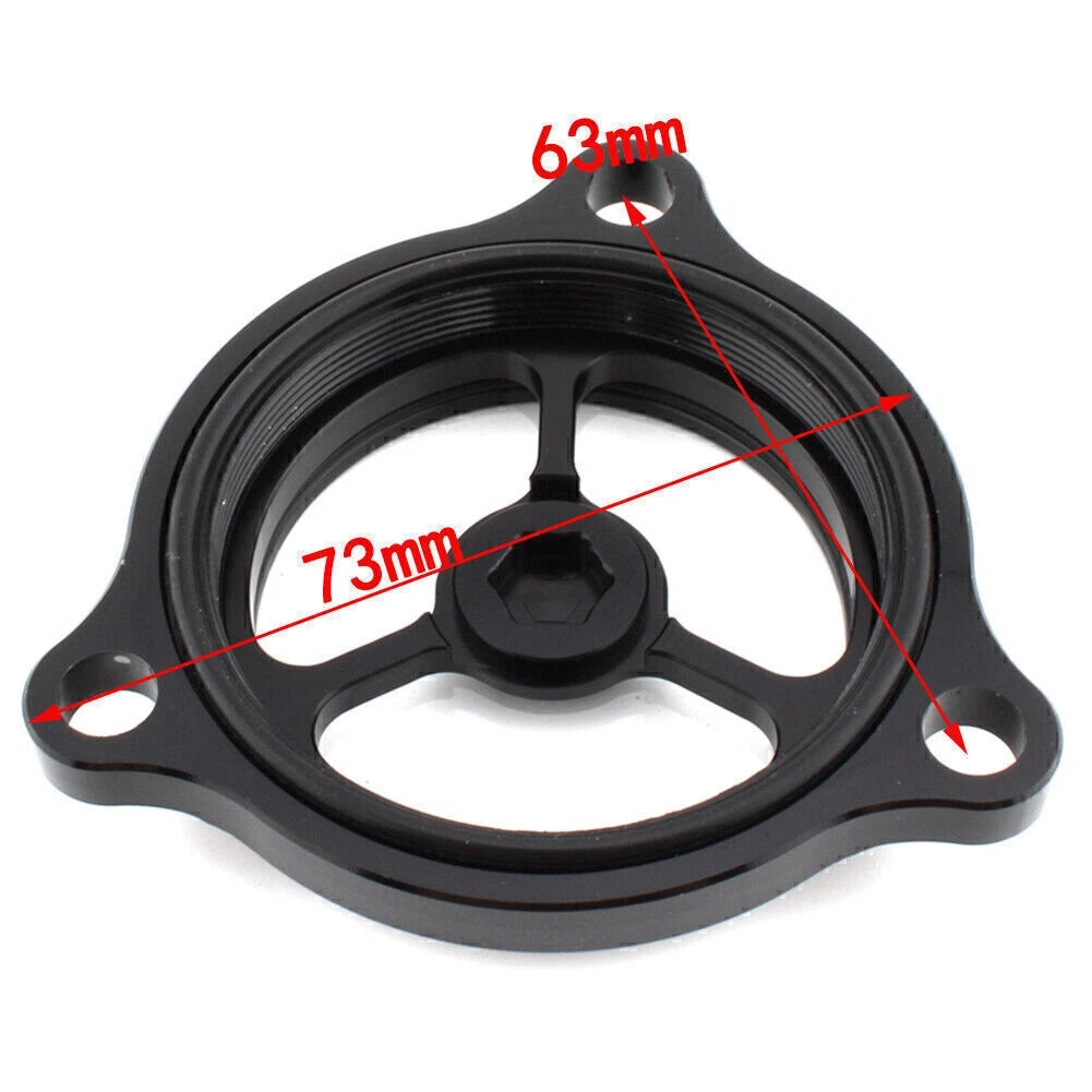 Engine Oil Filter Black Cover Fit SUZUKI DRZ400 DRZ 400S DRZ 400SM DRZ400E 21 US