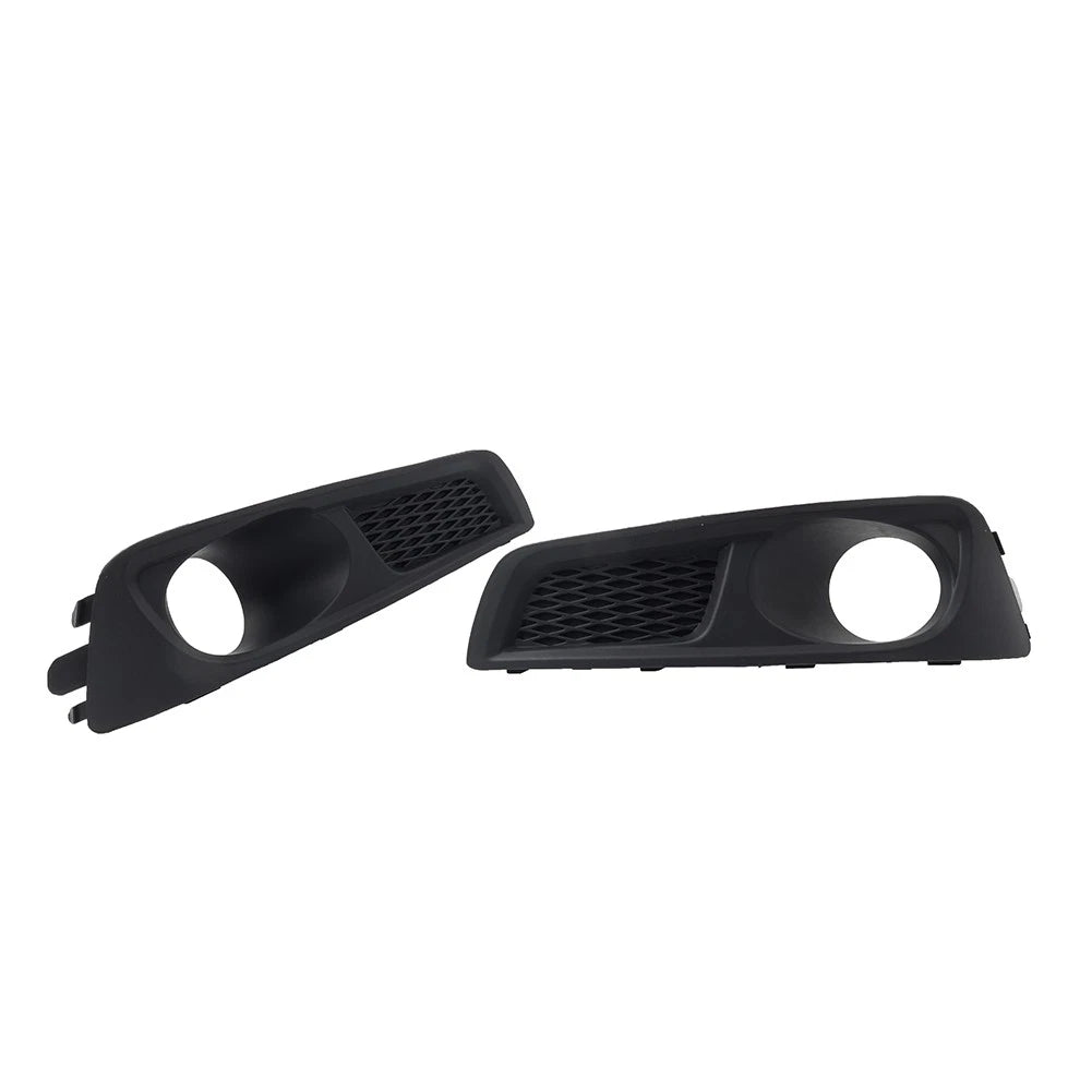 2pcs Front Bumper Fog Light Bezel Cover Black For Subaru Legacy 2010-2012