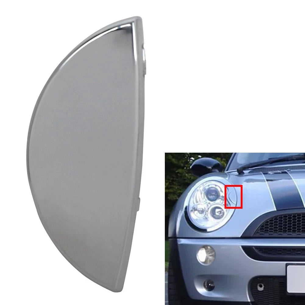 1x Right Side Headlight Washer Nozzle Cover For BMW Mini Cooper R50 R52 01-06