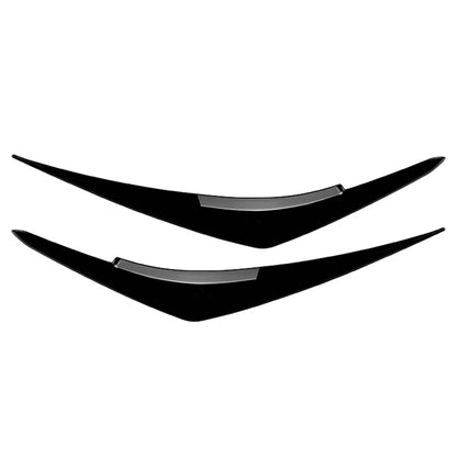 Headlight Eyebrow Eyelid Trim Glossy Black For Subaru WRX STI VB 2022-2025