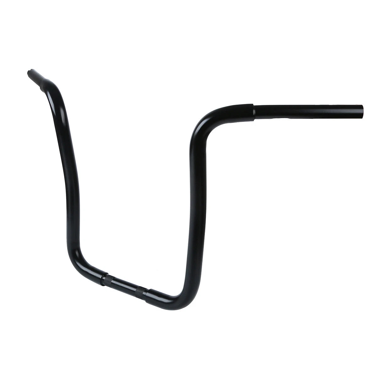 Black 14" Rise 1-1/4" Ape Handlebar Bar Fit For Harley Sportster XL Softail Dyna
