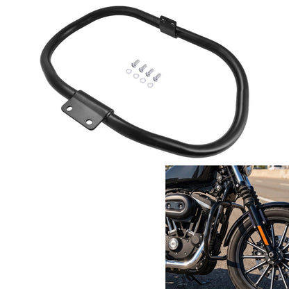 Engine Guard Highway Crash Bar Fit For Harley Sportster XL883 XL1200 04-22 Black