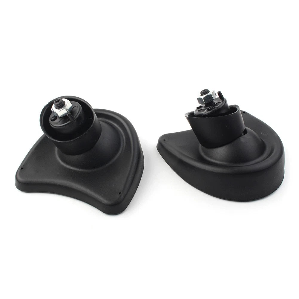 2X Motor Inner Fairing Mount Rearview Mirrors For Harley Street Glide FLHX FLHTK