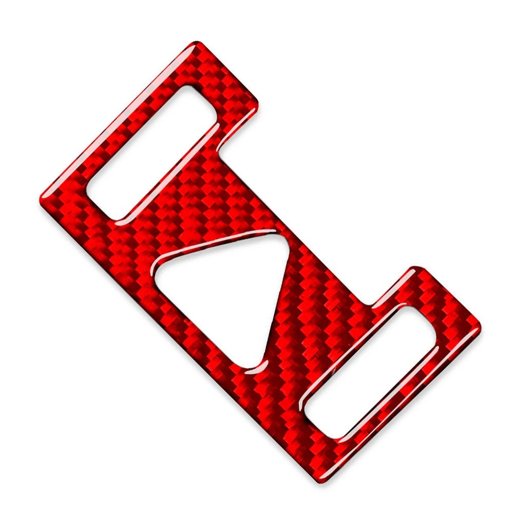 Carbon Fiber Red Mergency Light Button Frame Trim For Kia K3 Forte 2019-21 US US