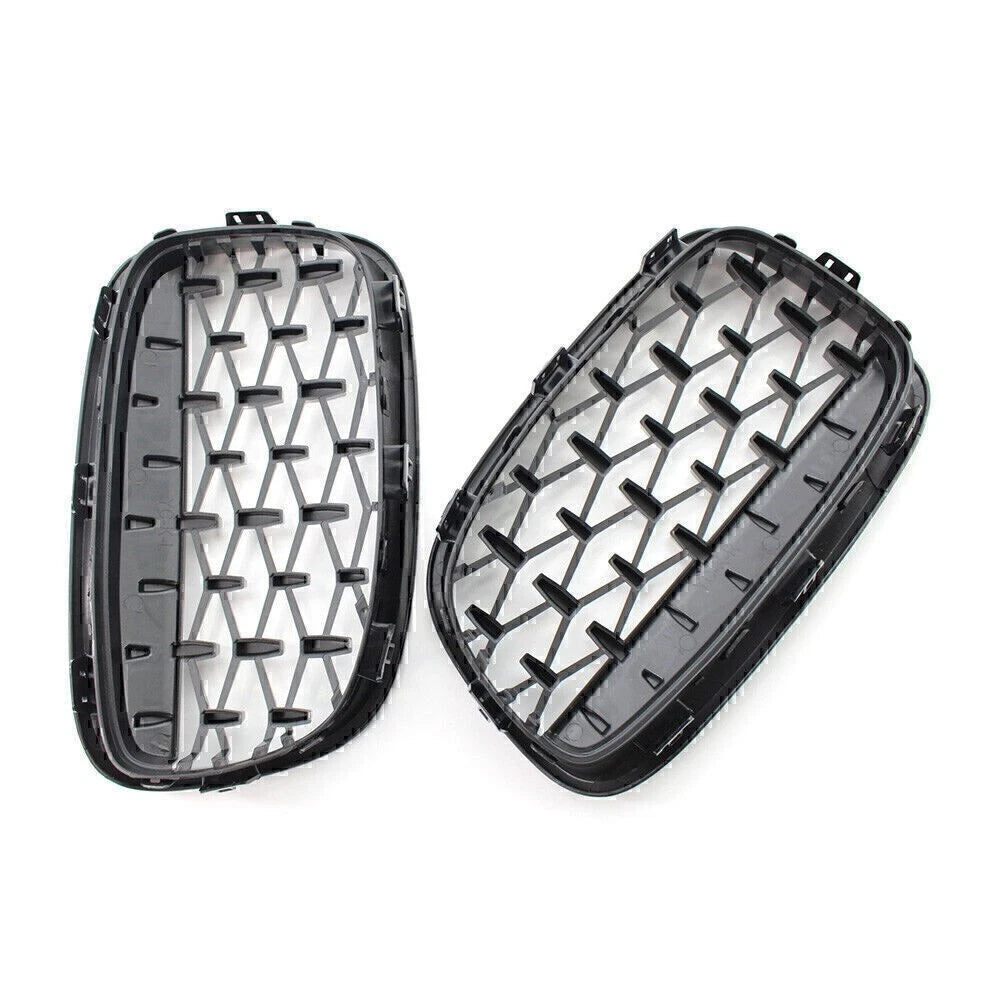 Front Black Grille Chrome  Meteor Latest Style Fit BMW 1 Series F20 F21 11-14