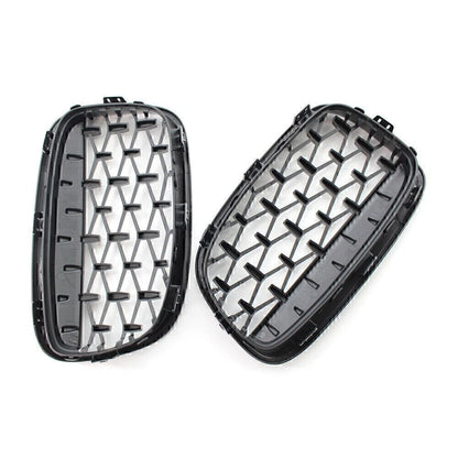 Front Black Grille Chrome  Meteor Latest Style Fit BMW 1 Series F20 F21 11-14