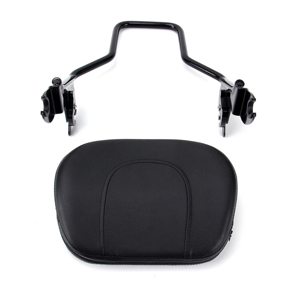 Backrest Sissy Bar w/ Docking Hardware Kit For Harley Street Electra Glide 14-22