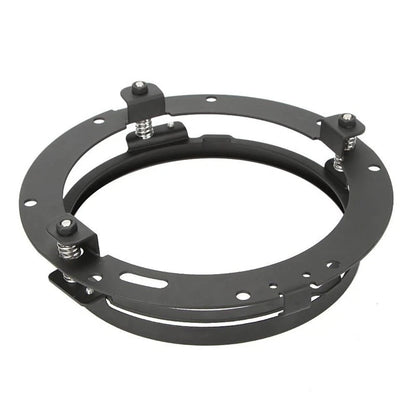 Motorcycle Auto 7" 7 inch Headlight Bracket For Car Headlamp Mount Ring Black