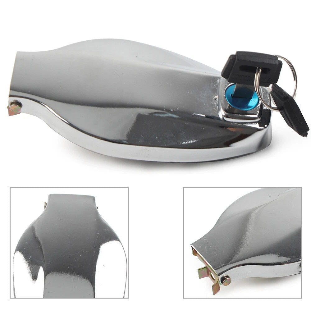 Fuel Gas Tank Cap Cover Keys For Yamaha XS650 XS500 XS850 Motorcycle