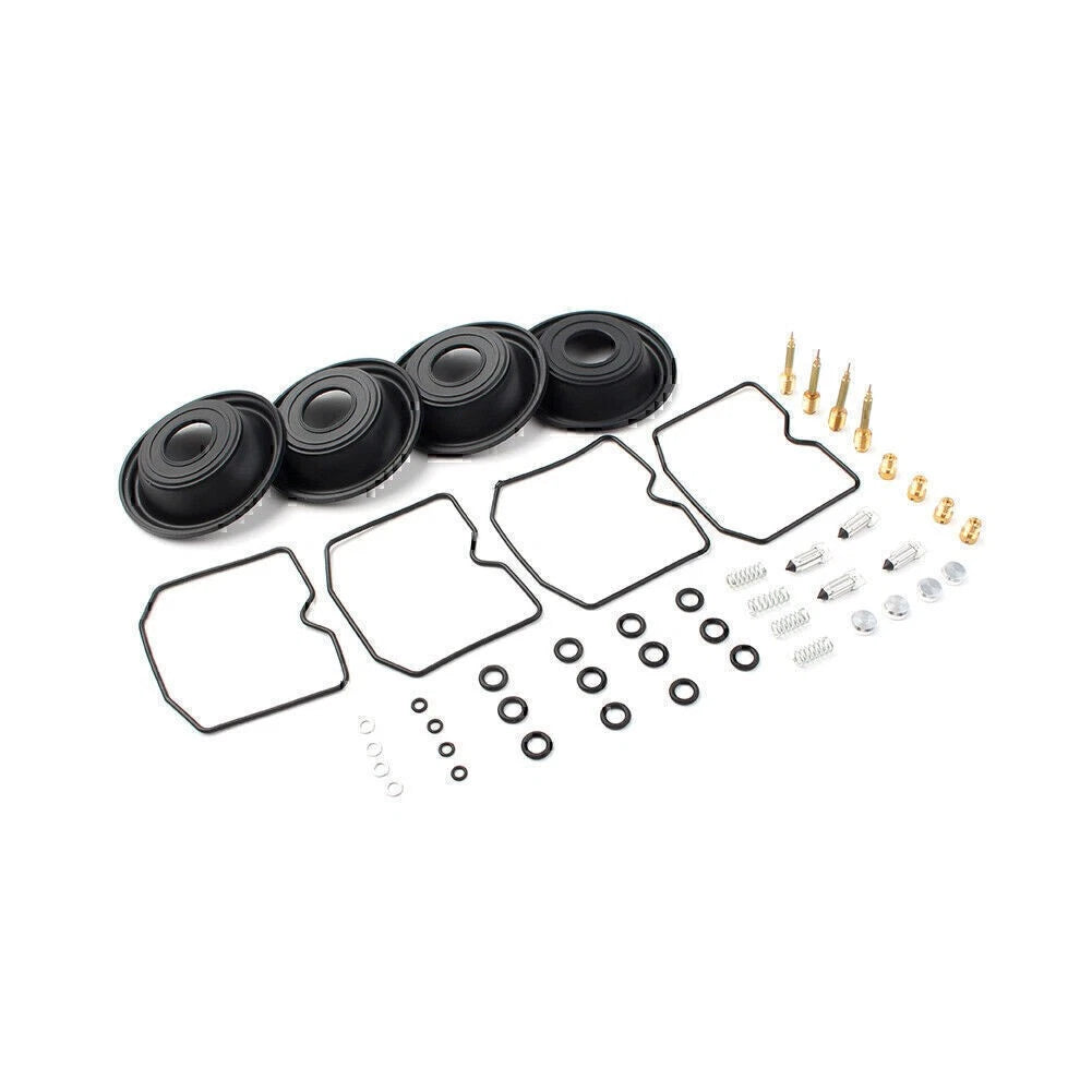 4SETS For Suzuki GSF600 S BANDIT Carburetor Rebuild Kit Vacuum Diaphragm US