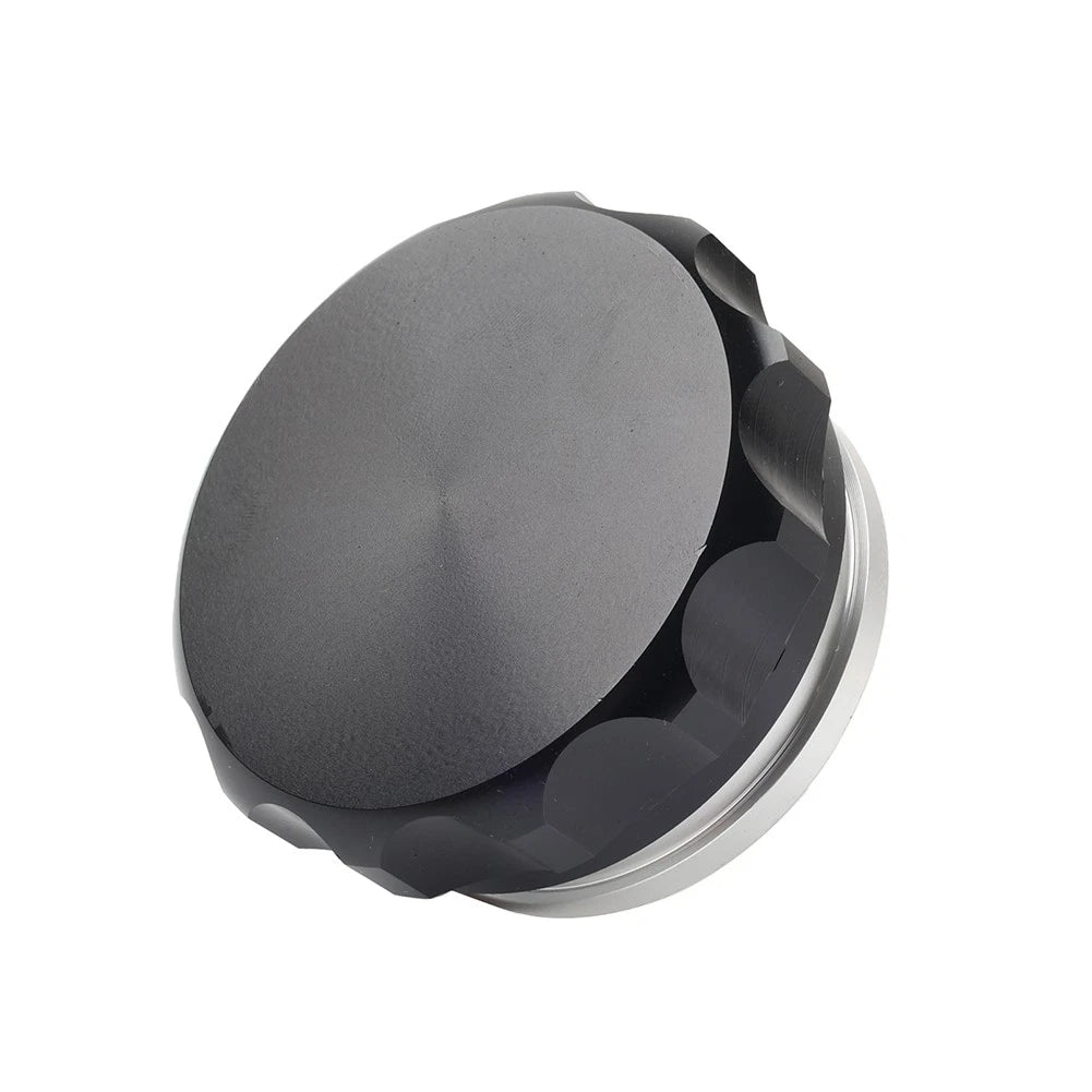 2" Black Aluminium Alloy Weld On Filler Neck And Cap Oil Fuel Water Tank Cover