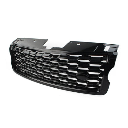 Front Bumper Upper Mesh Grille Black For Land Rover Range Rover Vogue L405 13-17