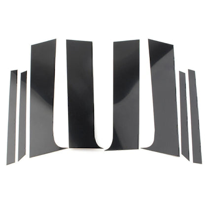 8Pcs/Set Door Trim Pillar Posts Piano Cover FOR CHEVROLET Trax 2015-2021