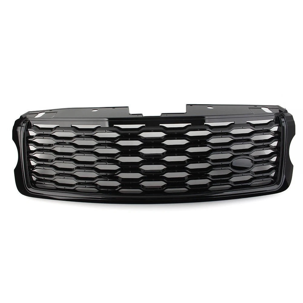 Front Bumper Upper Mesh Grille Black For Land Rover Range Rover Vogue L405 13-17