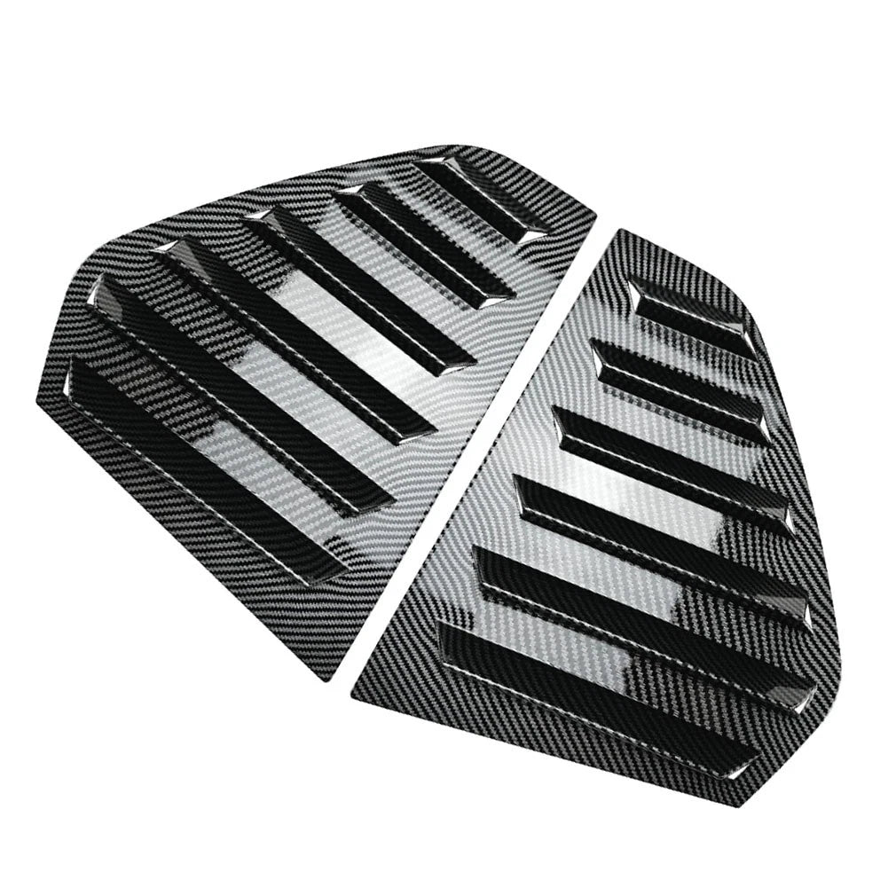 Rear Window Side Vent Shutter Louver Cover Trim For VW Golf 8 MK8 2020-2022 2021