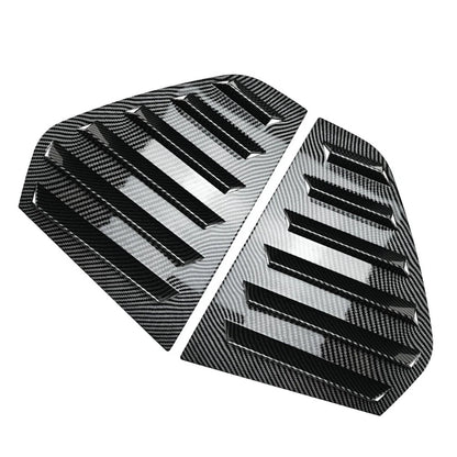 Rear Window Side Vent Shutter Louver Cover Trim For VW Golf 8 MK8 2020-2022 2021