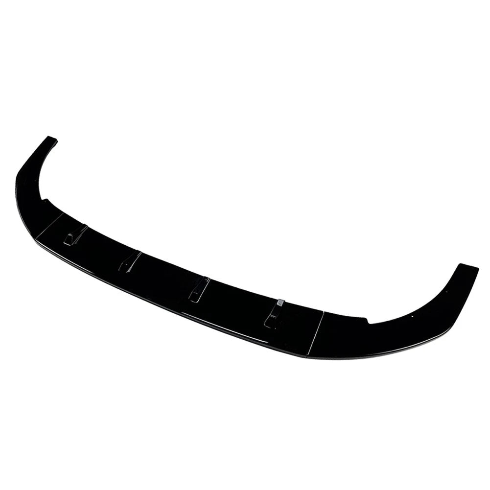Glossy Front Bumper Lip Spoiler Splitter For Volkswagen Golf 8 CS R 2020-2024