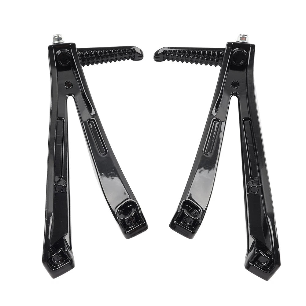 Rear Passenger Footrests Foot Pegs Bracket For Yamaha YZF R1 2004-2008 Black