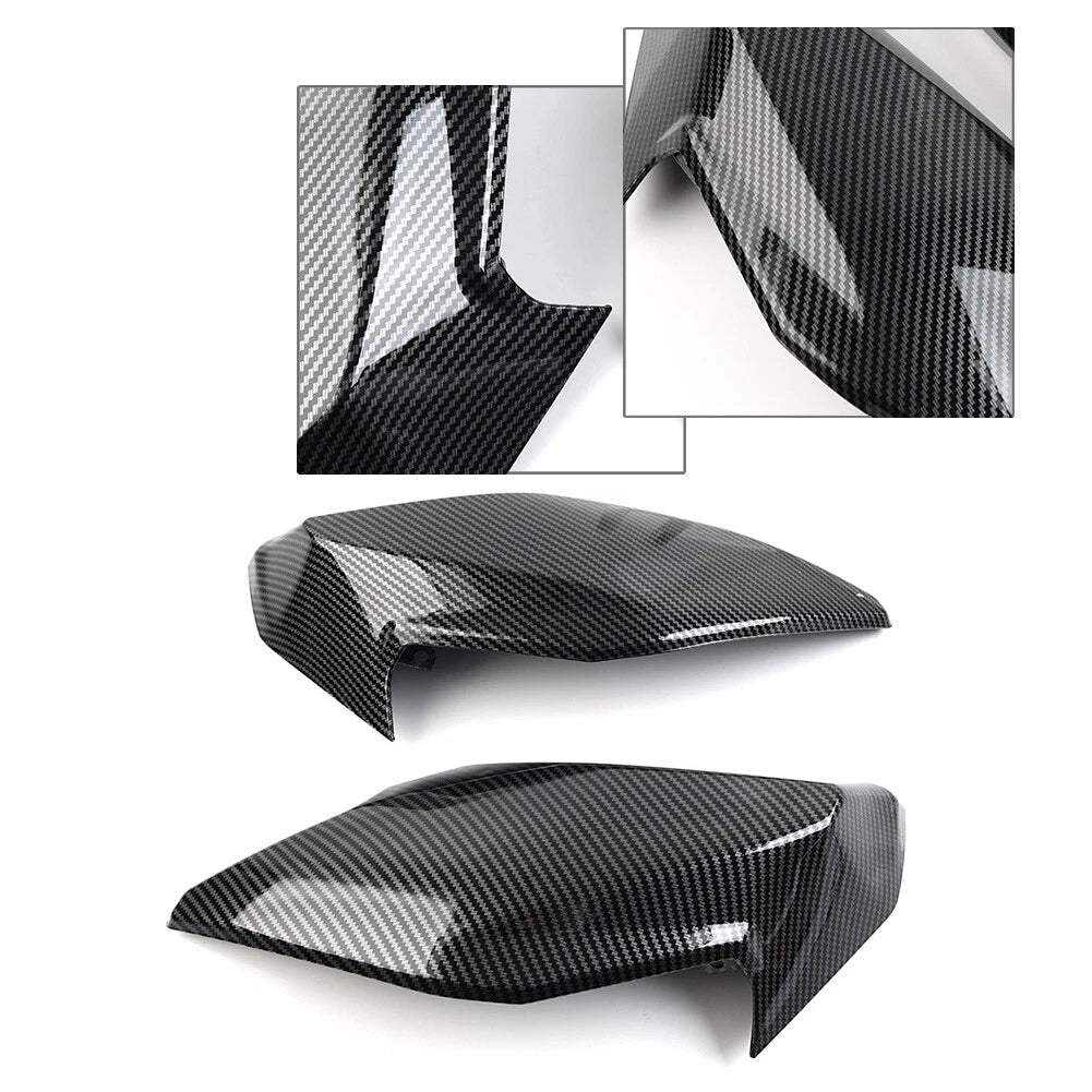 Front Side Tank Gas Fairing Pannel Cowl For Kawasaki Z650 2017-2019 Carbon Fiber