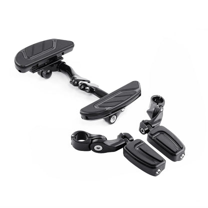 Passenger Floorboard 1-1/4" Highway Footpegs For Harley Electra Road Glide 93-24