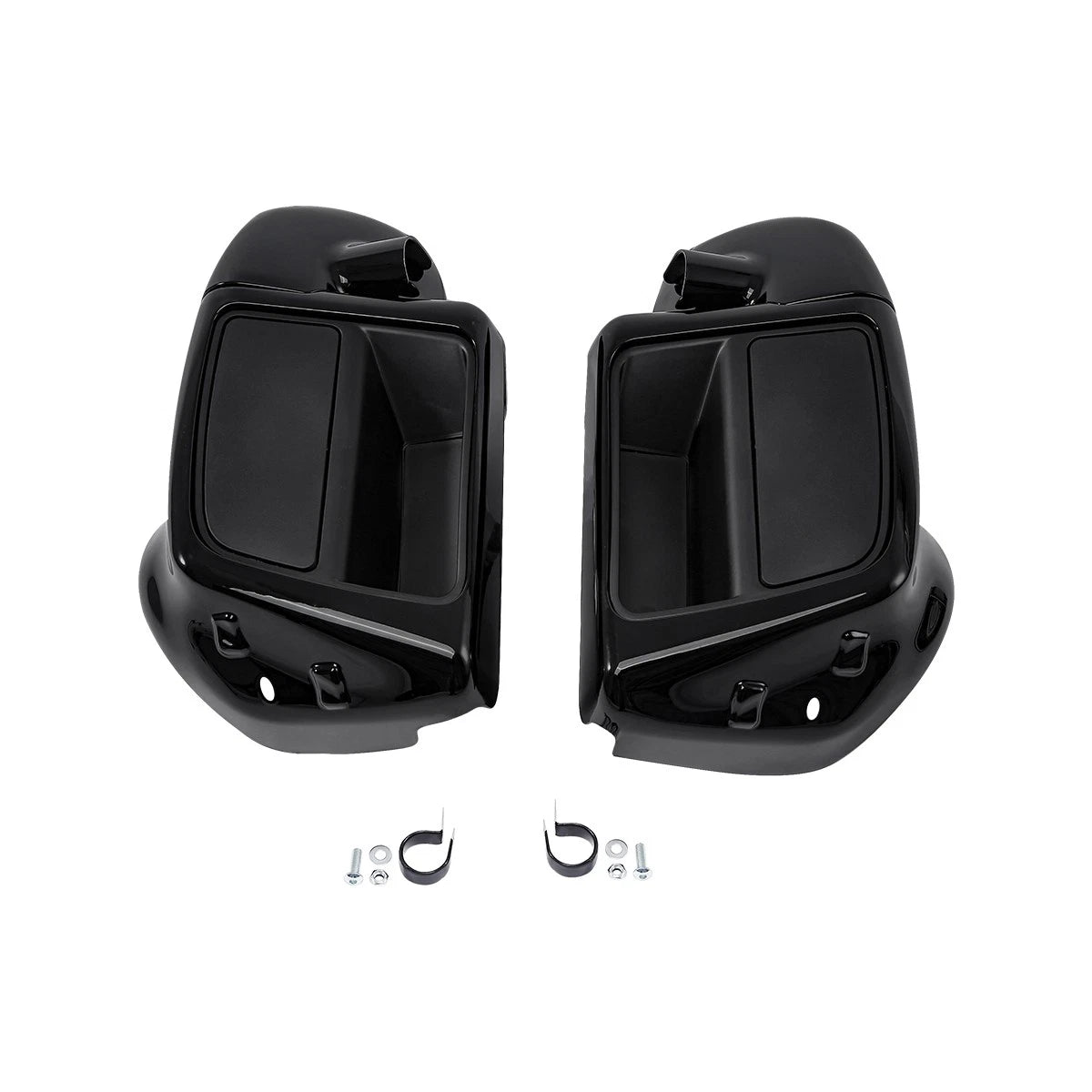 Lower Vented Fairings Speaker Pod Engine Guard Bar For Harley Street Glide 14-24