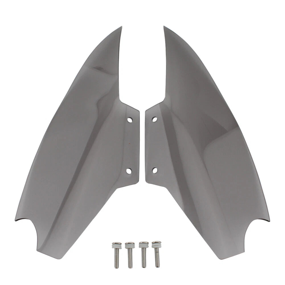 Side Windshield Windscreen Wind Deflector For BMW R18 B Bagger Smoke Motor