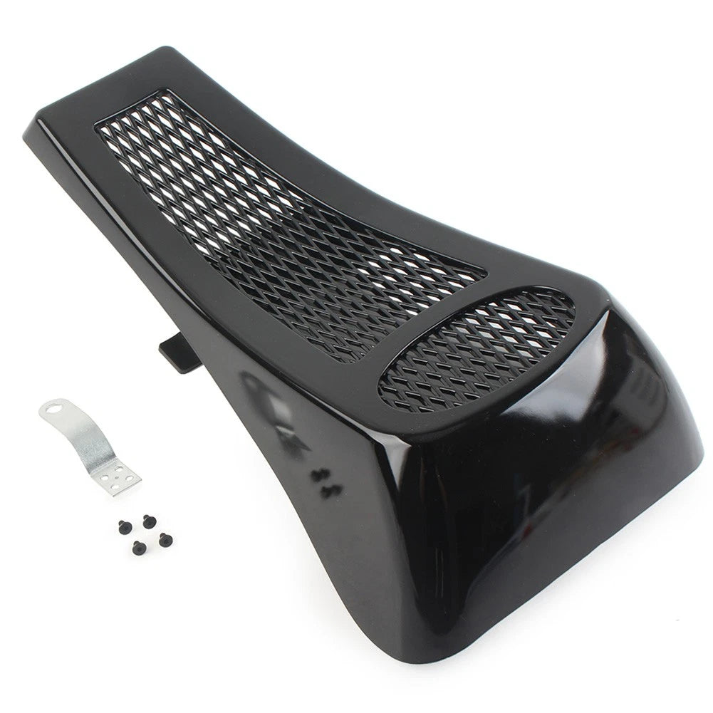Motorcycle Chin Spoiler for Harley-Davidson Softail Models 2000-17 Gloss Black