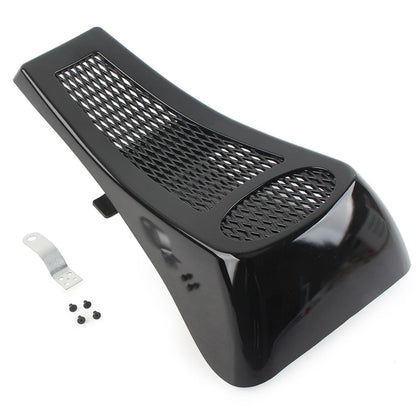 Motorcycle Chin Spoiler for Harley-Davidson Softail Models 2000-17 Gloss Black